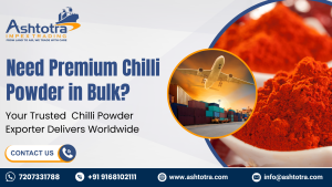 Read more about the article Need Premium Chilli Powder in Bulk? Your Trusted Chilli Powder Exporter Delivers Worldwide!